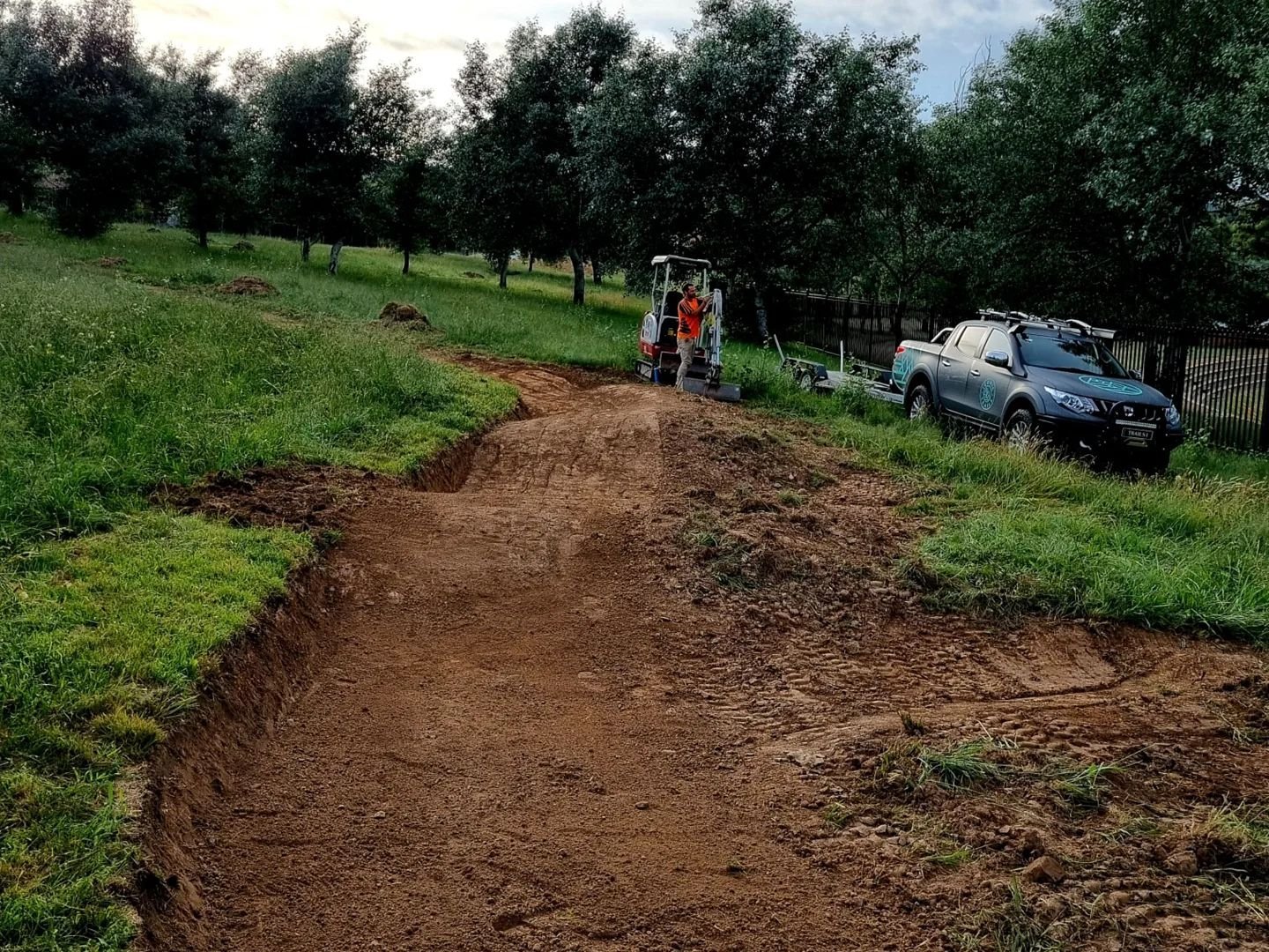 Images showing the design process, and finished product of the Caroline Chisholm School Trail