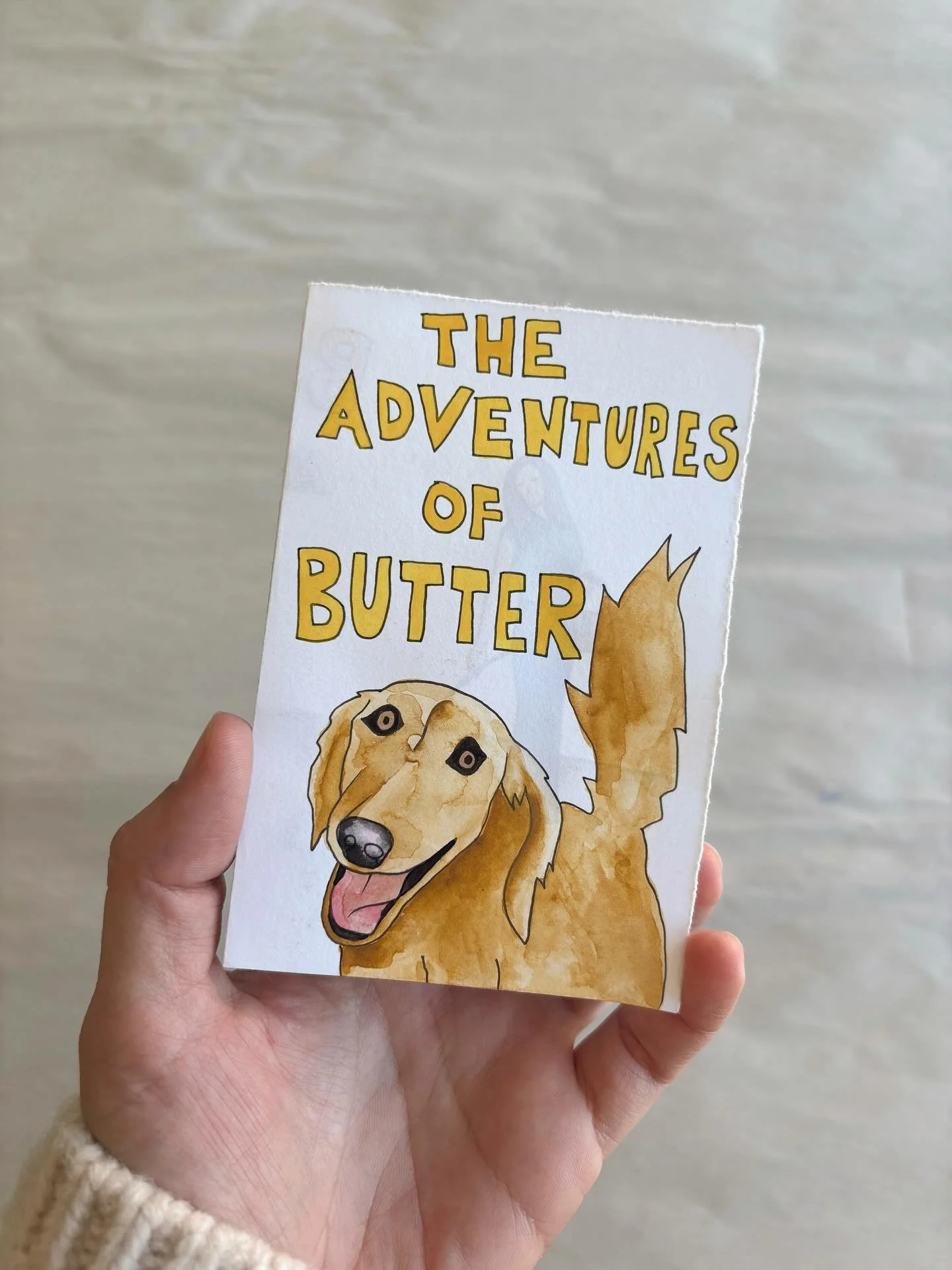The Adventures of Butter | custom birthday story book for @the_eug 🧈🧁🥂🥖