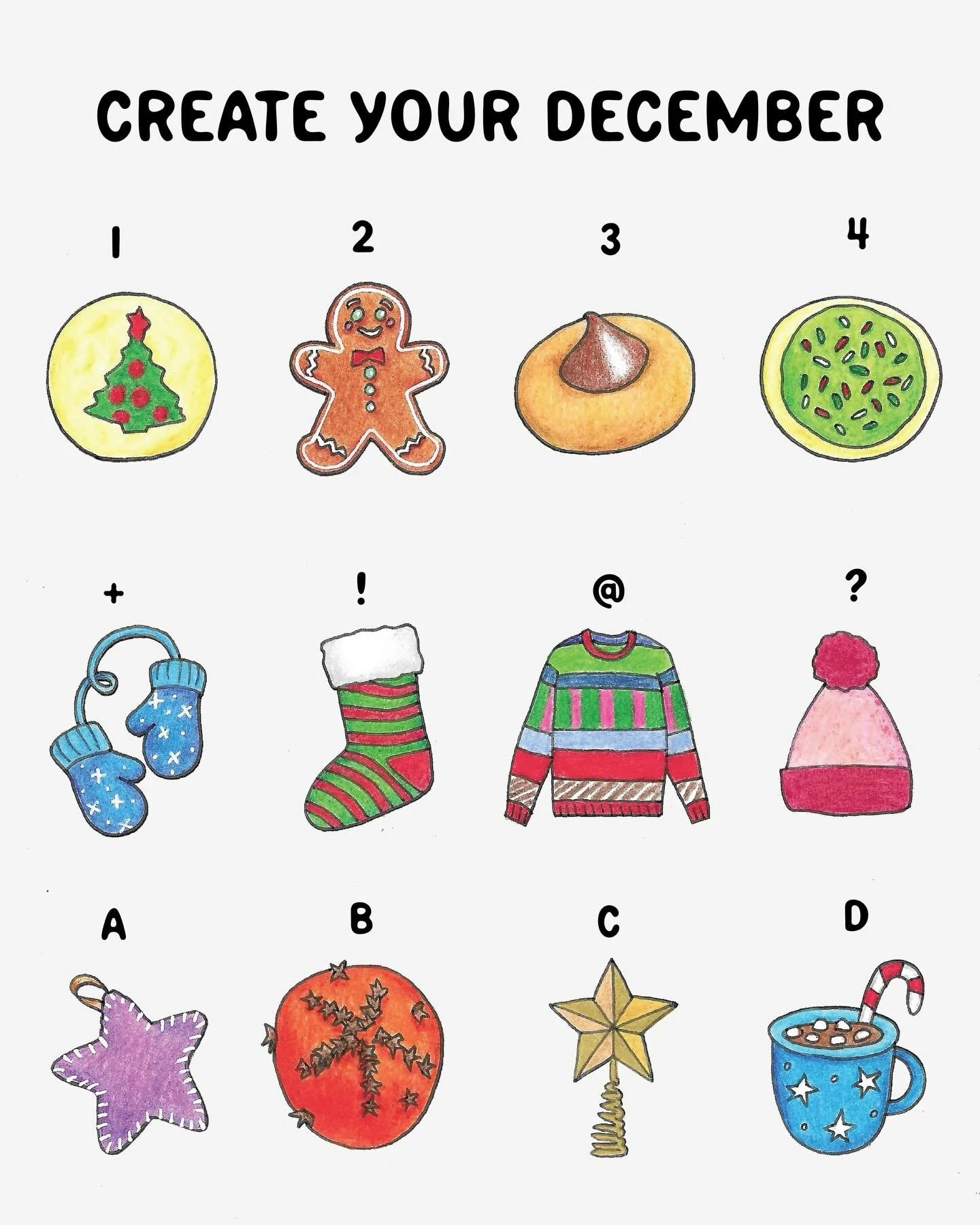 Who are you this December? I&rsquo;m 3?A 🍪 or maybe 1234?A