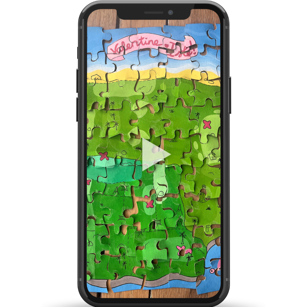 Valentine Treasure Map Lizi Phoenix