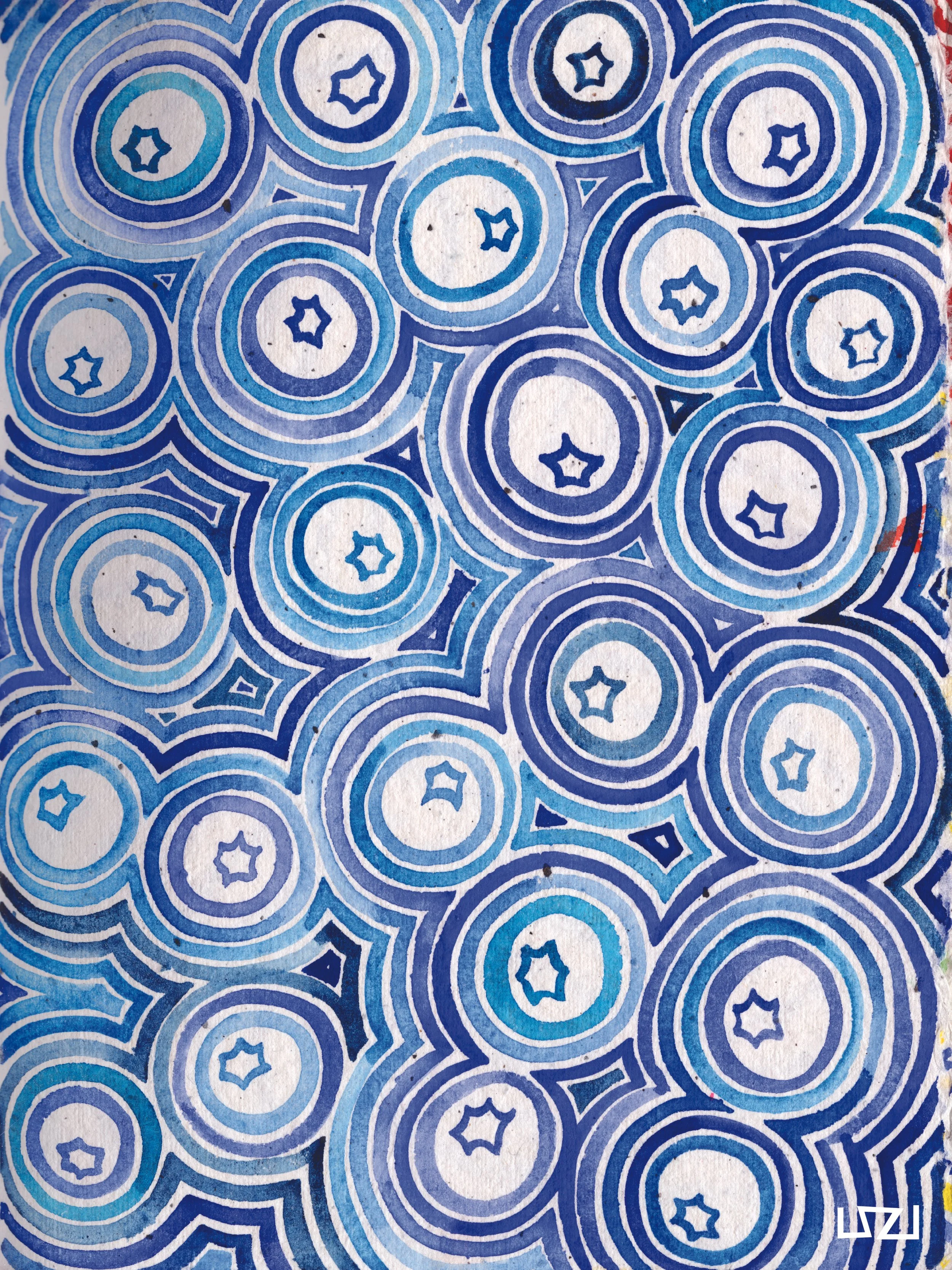 Blueberries Doodle Print.jpg