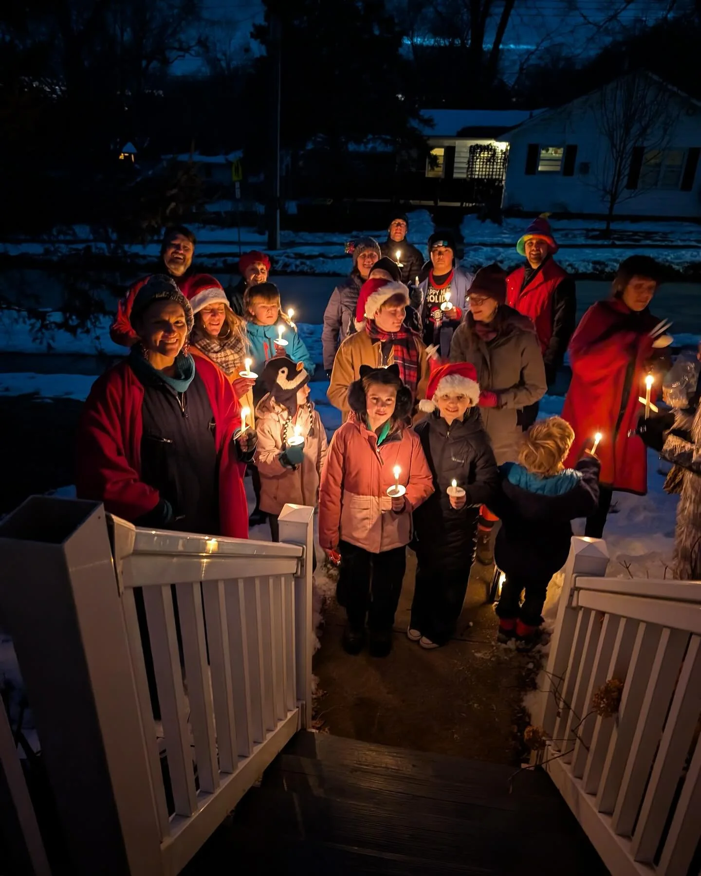 Praise for a season to practice: War is over if we want it ❤️&zwj;🔥✨ Praise to the 100-year old elder whose eyes glowed as his living room filled with neighborhood carolers; to my parents&rsquo; laughter as we botched Nonnie&rsquo;s gingerbread but 