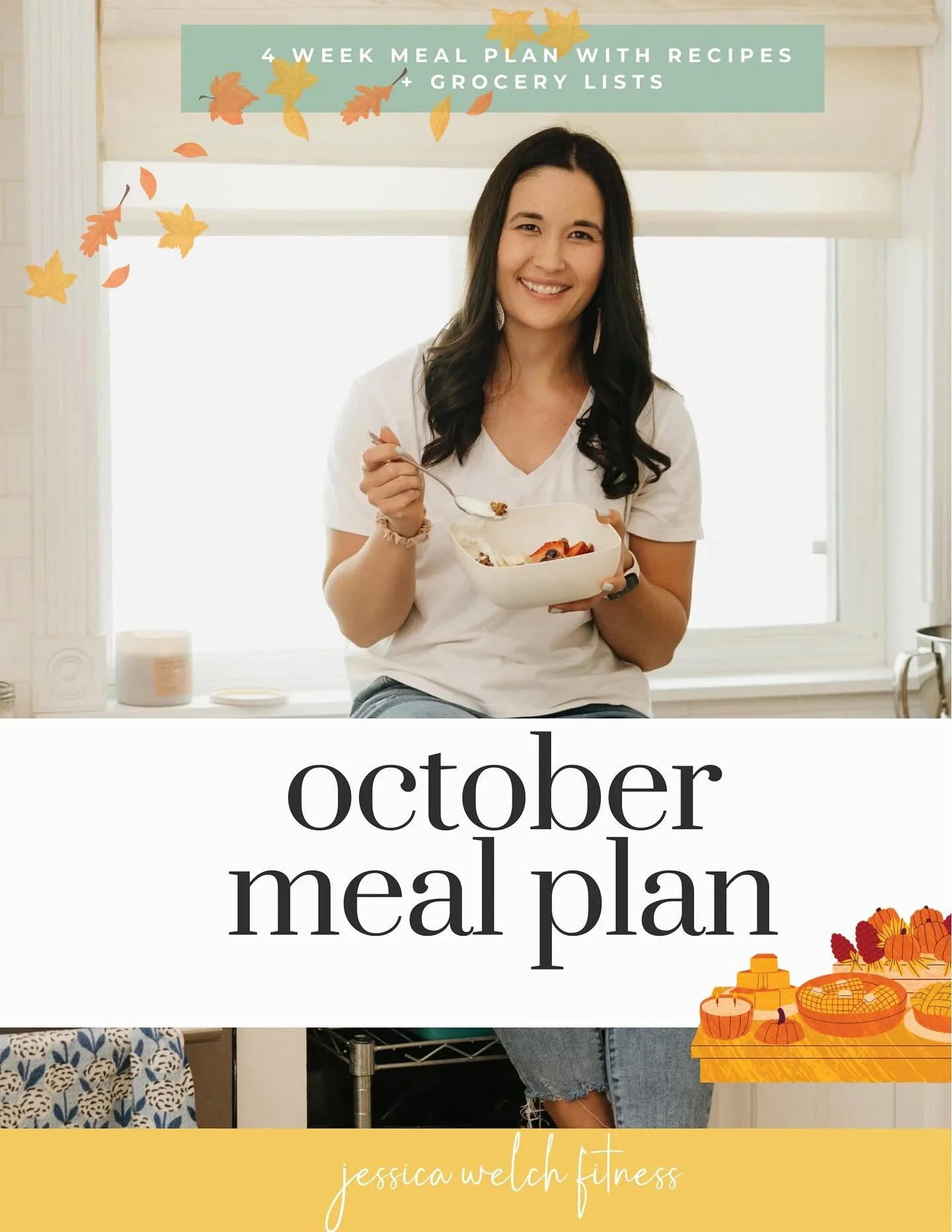 🍂 New Month, New Meals! 🍂
Your October Meal Plan is here&mdash;4 weeks of family-friendly, protein-packed recipes with grocery lists to make shopping simple!

✅ Cozy fall dinners (think chili + baked ziti)
✅ Quick breakfasts + packable lunches
✅ Or