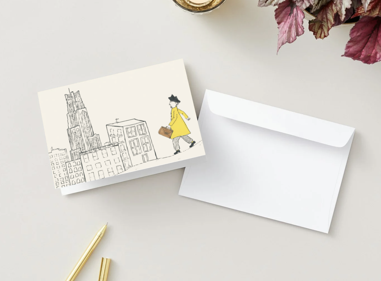 Spy in Pittsburgh Greeting Card Set