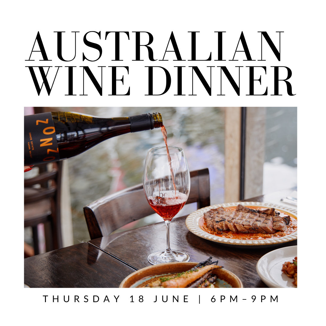 Australian Wine Dinner