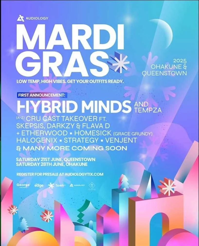 T-Rata Tours Queenstown Mardi Gras 2025
