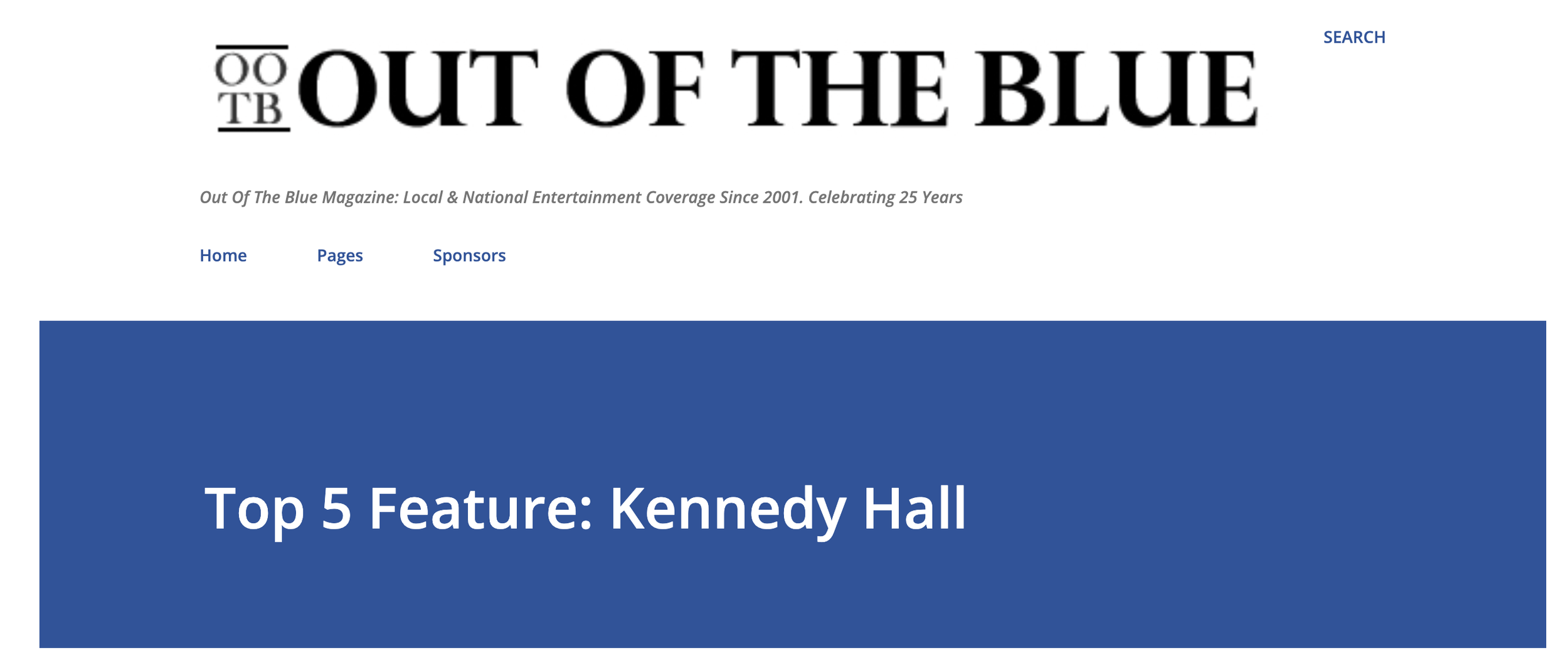 Out of the Blue: Top 5 Feature