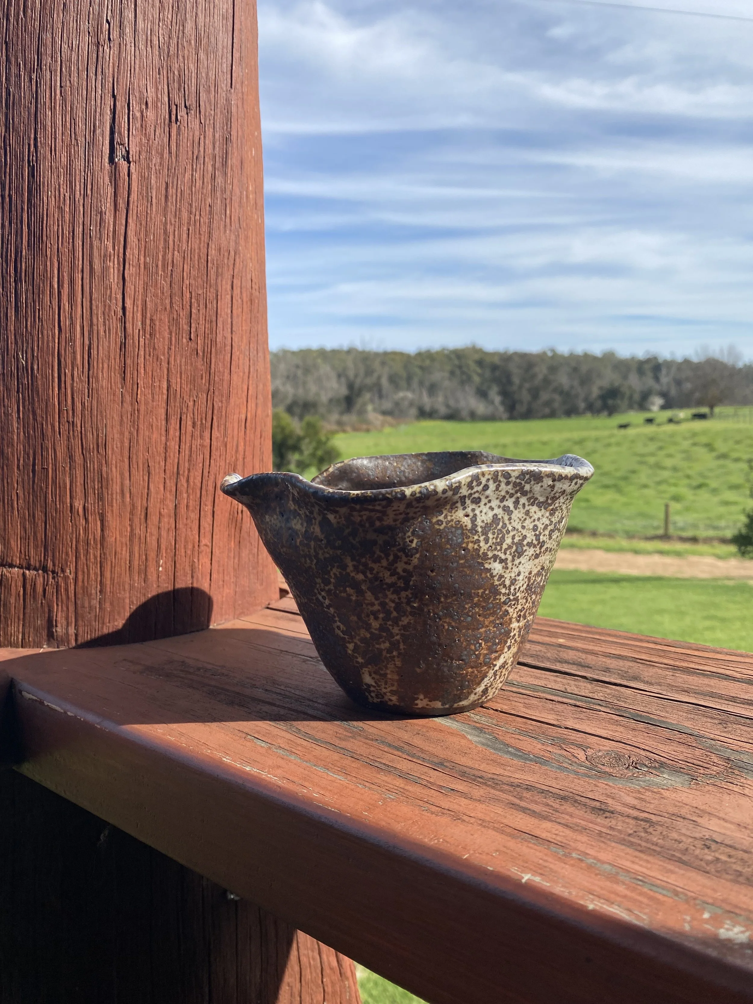 m Woodfired salt glazed stoneware clay by Marilyn Dreaver