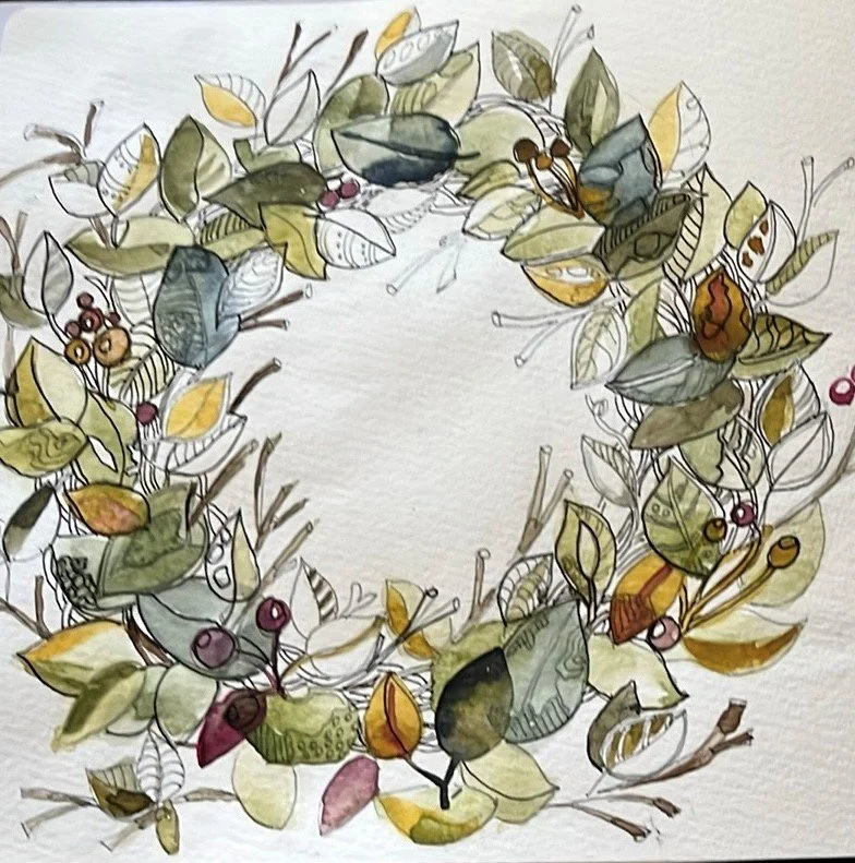 Mindful Monday - Christmas Wreath