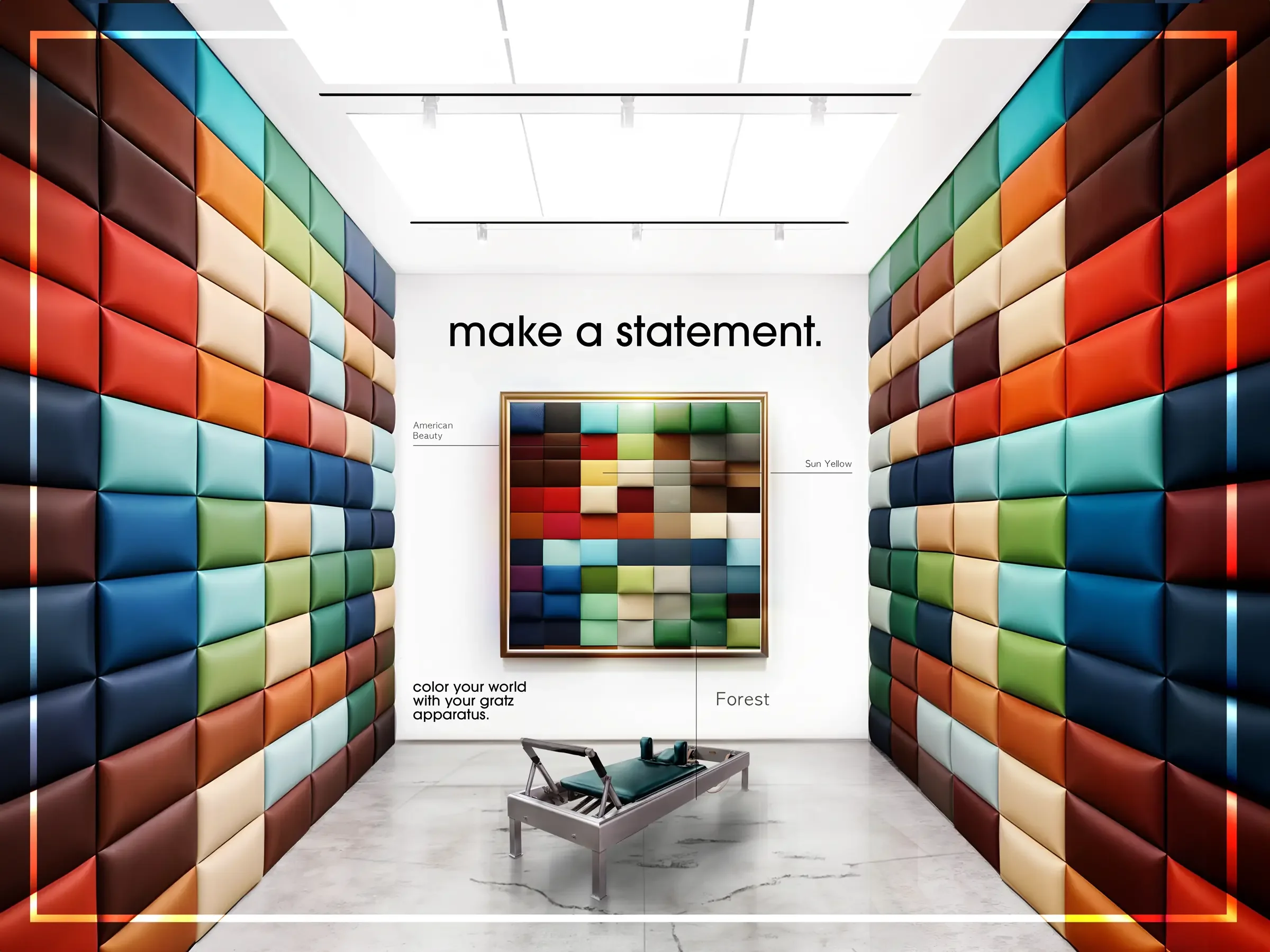 Gratz Pilates Colors in Action Project