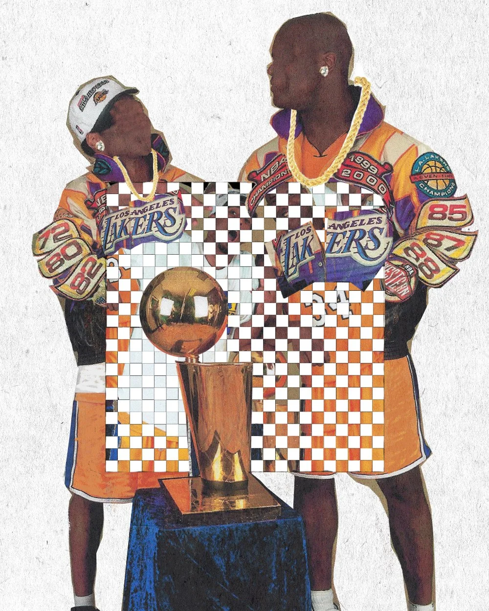 KOBE AND SHAQ PRINT