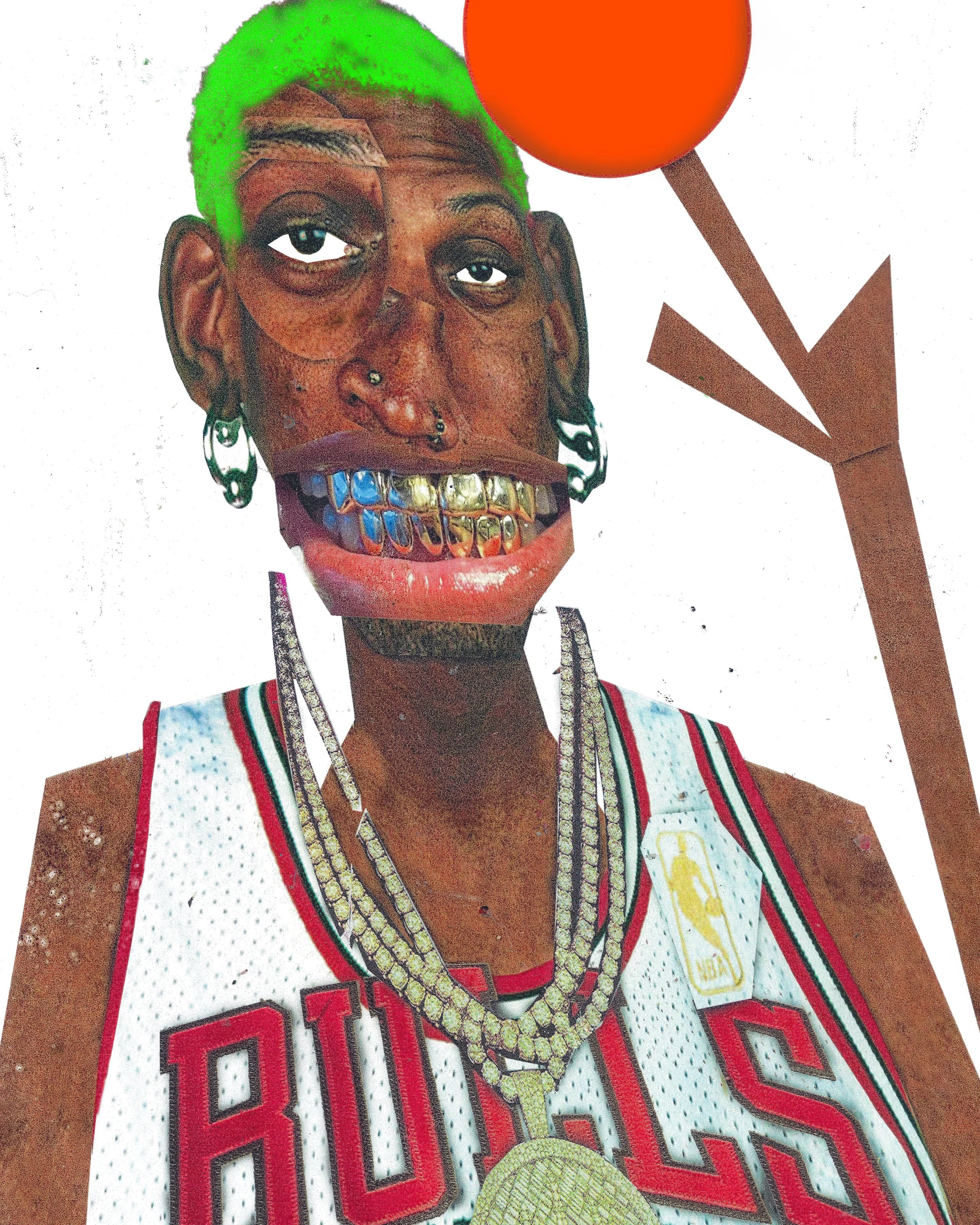 DENNIS RODMAN COLLAGE