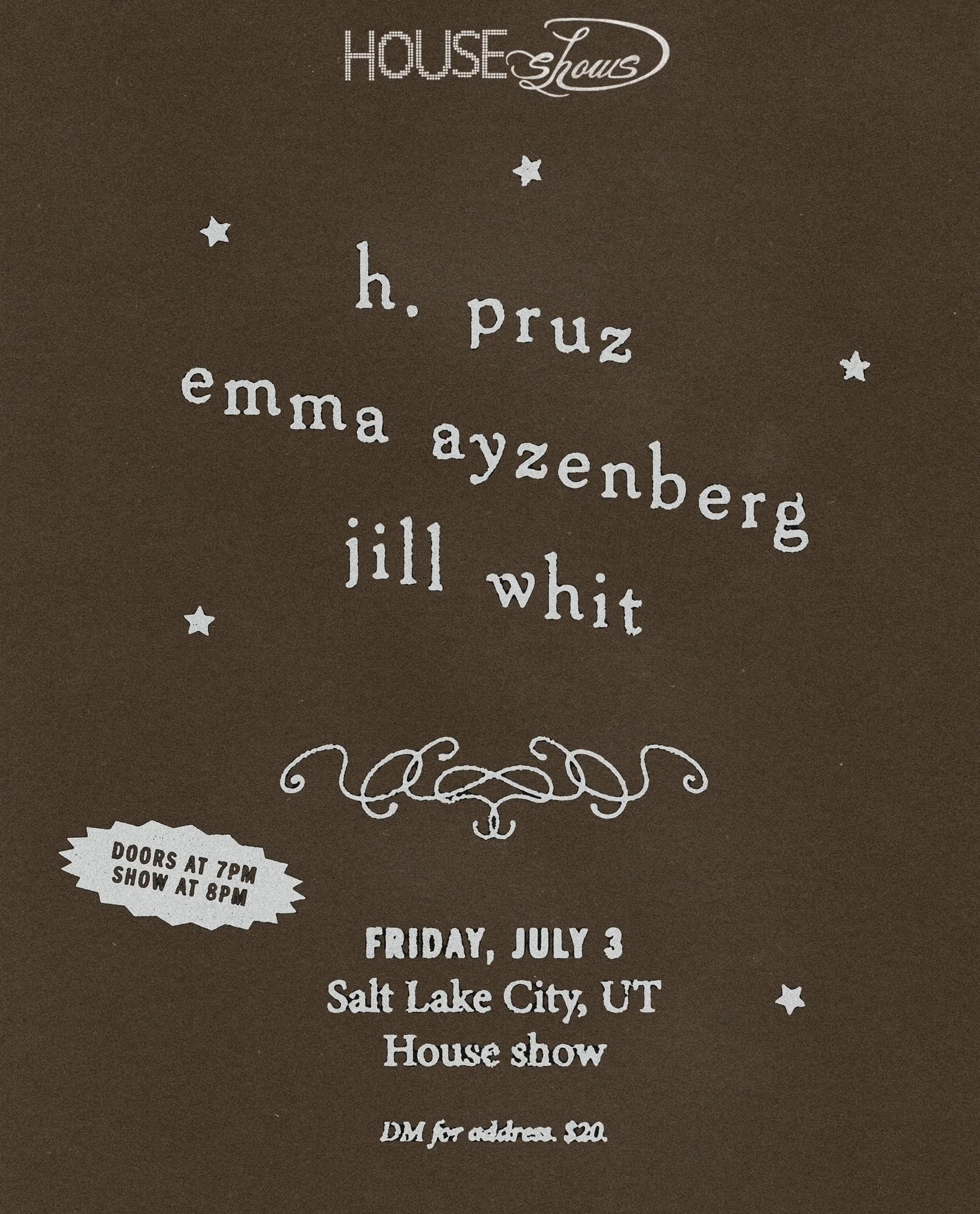 h. pruz x Emma Ayzenberg x Jill Whit at Cityhome (SLC)