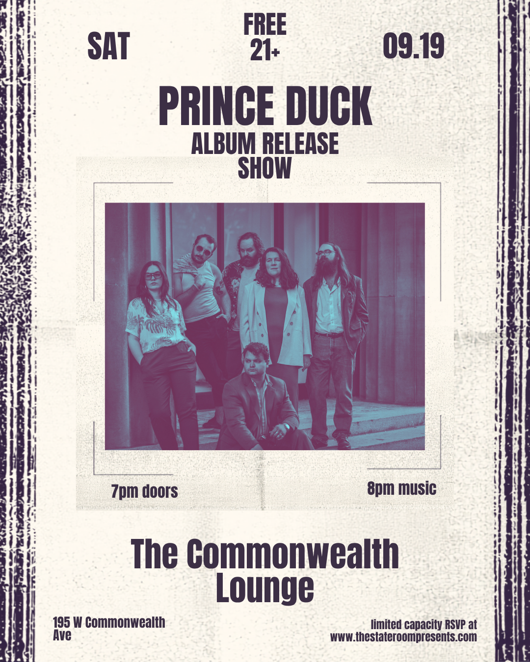 Prince Duck Album Release Show + Lunar Spirit and Dylan Robinson
