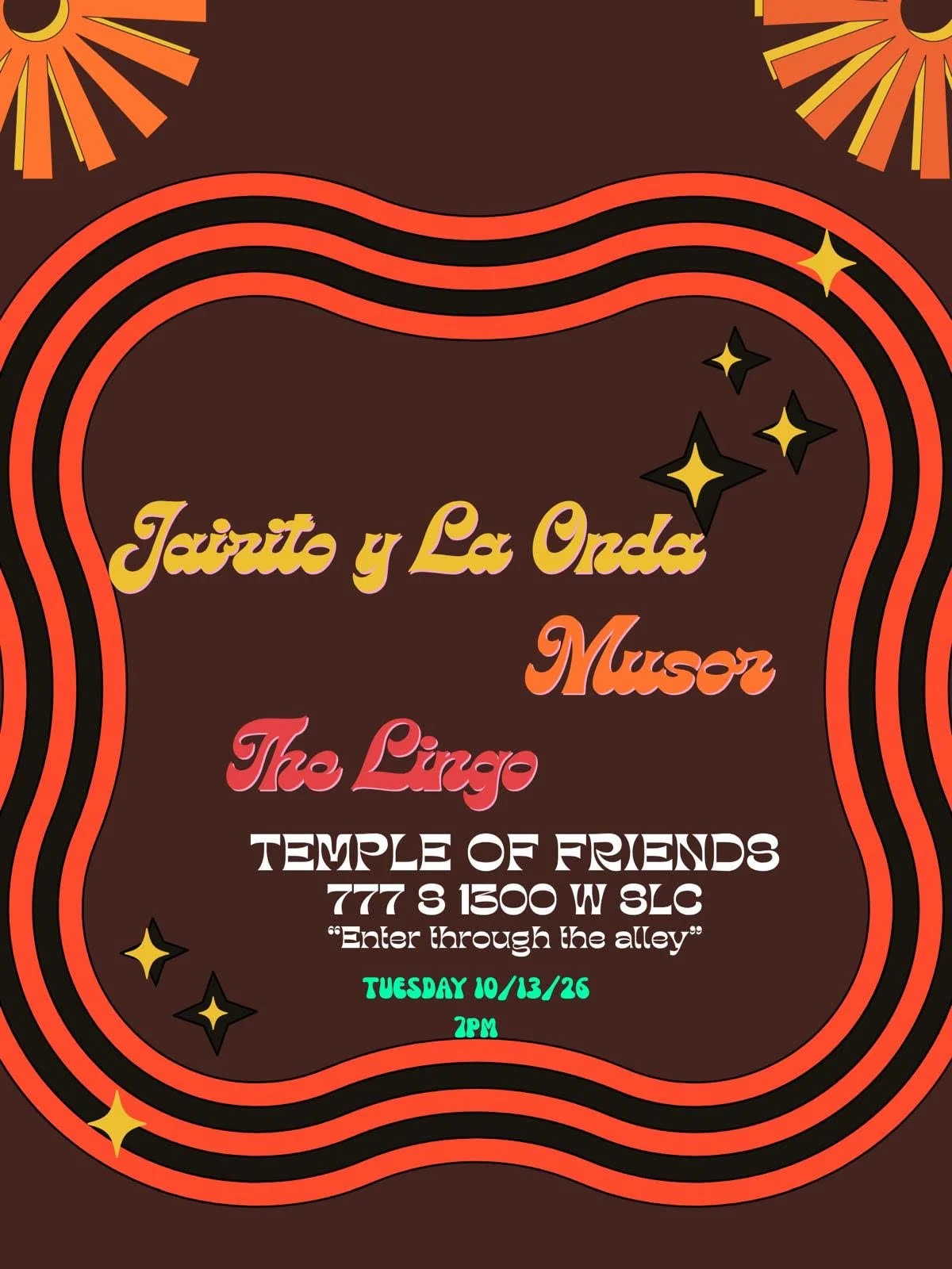 Jairito y La Onda with The Lingo and Musor