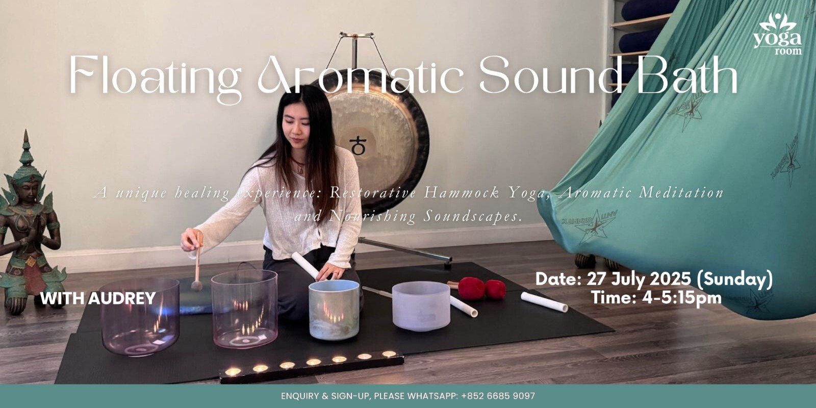 FLOATING AROMATIC SOUND BATH