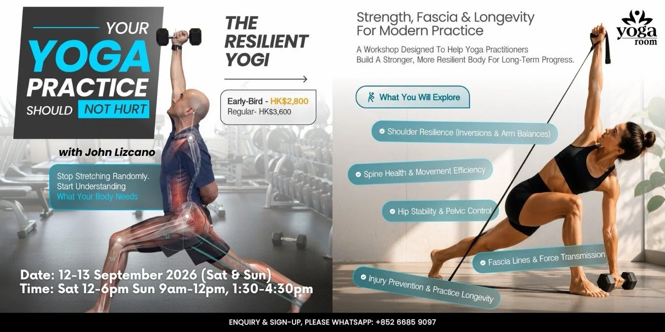 The RESILIENT YOGI - A WORKSHOP WITH JOHN LIZCANO