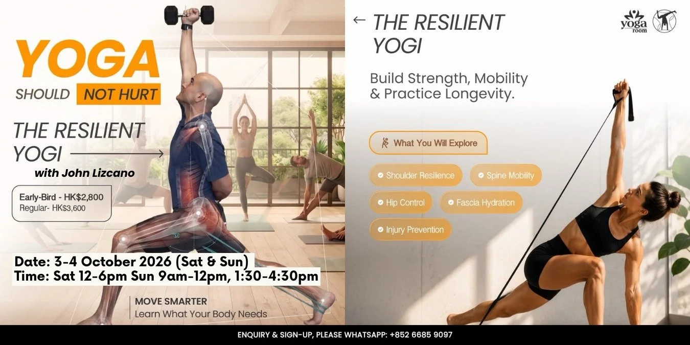 The RESILIENT YOGI - A WORKSHOP WITH JOHN LIZCANO