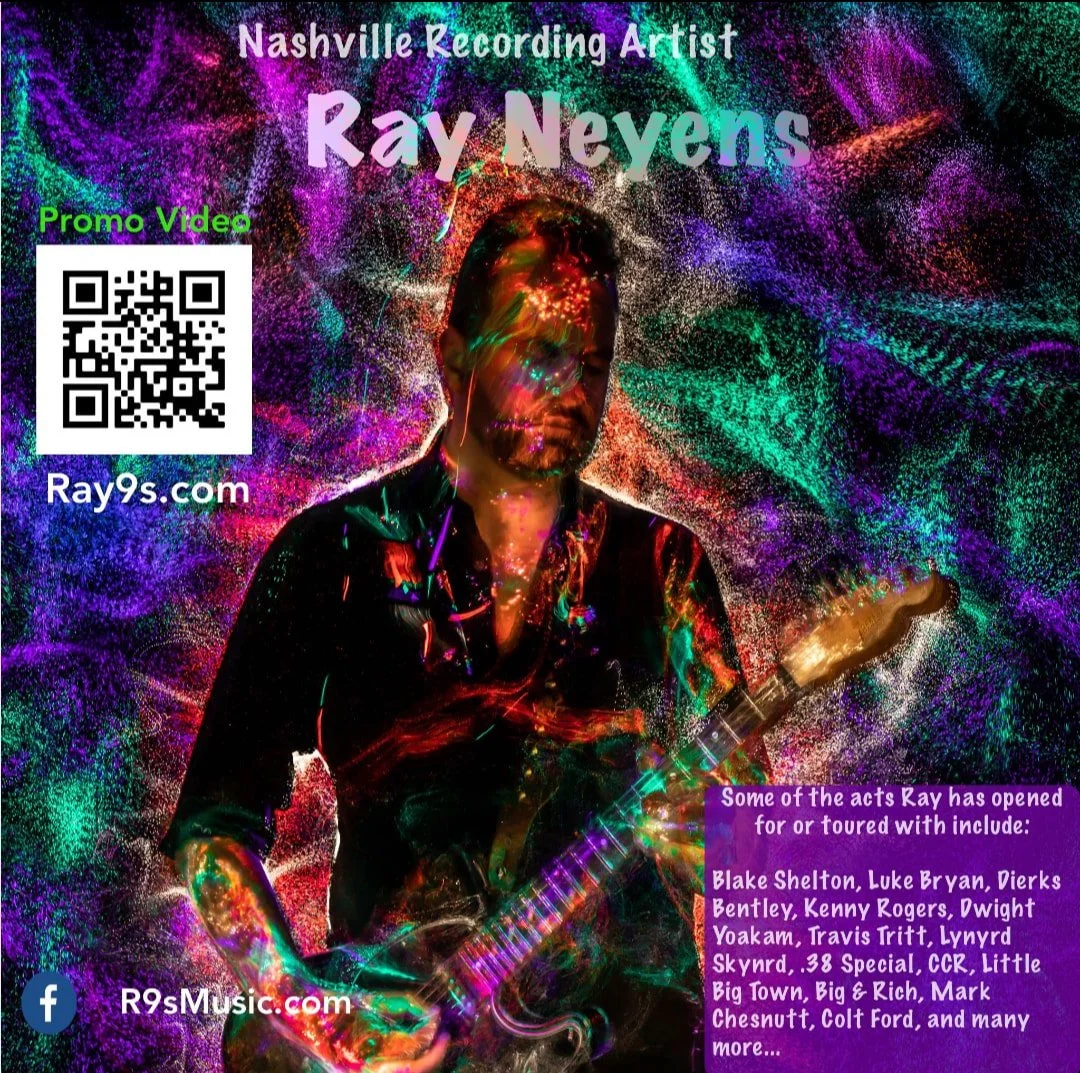 🎶 Live Music This Weekend at THE Squirrel Tree Resort! 🎶
📅 Friday, October 24 — Ray Neyens
A lifelong country musician with roots that run deep in the Nashville sound, Ray Neyens brings a mix of classic country and country-rock energy that&