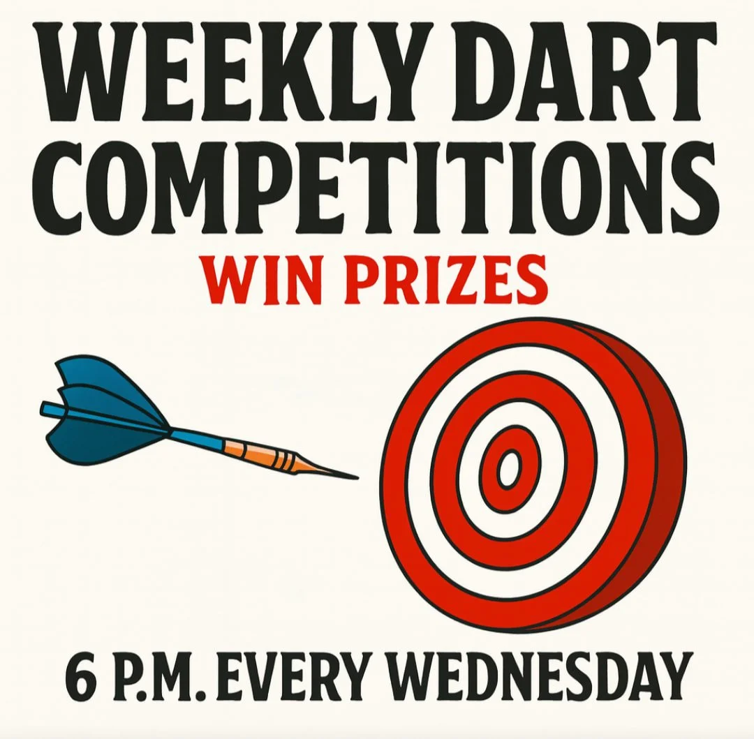 🎯 Dart Night every Wednesday at 6pm at THE Squirrel Tree!
Good eats, cold drinks, and just the right amount of friendly rivalry.
Winner takes the purse, runner-up scores Squirrel Bucks—come throw for bragging rights!
#TheSquirrelTreeResort #L