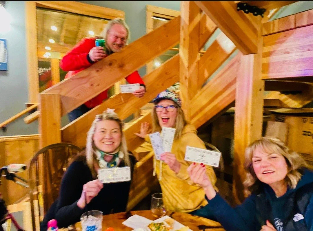 Do you know what Monday means?
Bingo Night at the Squirrel Tree Resort!
Join us Monday at 6 PM for bingo, laughs, and your chance to shout BINGO!
Featured below is one of our happy winners from last week. Maybe tomorrow night it&rsquo;ll be you. 😊
#