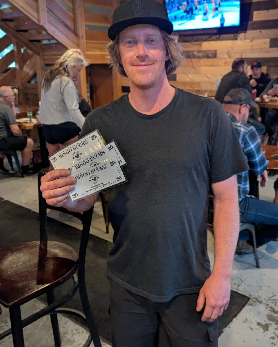 MONDAY NIGHT BINGO 🐿️💥
📍 6 PM sharp
🎟️ Squirrel Bucks on the line
🍔 Come early, grab dinner, get your seat
Not as many winner photos this week&hellip; and there&rsquo;s a reason 👀
One lucky player hit the TRIFECTA &mdash; THREE wins in one nigh