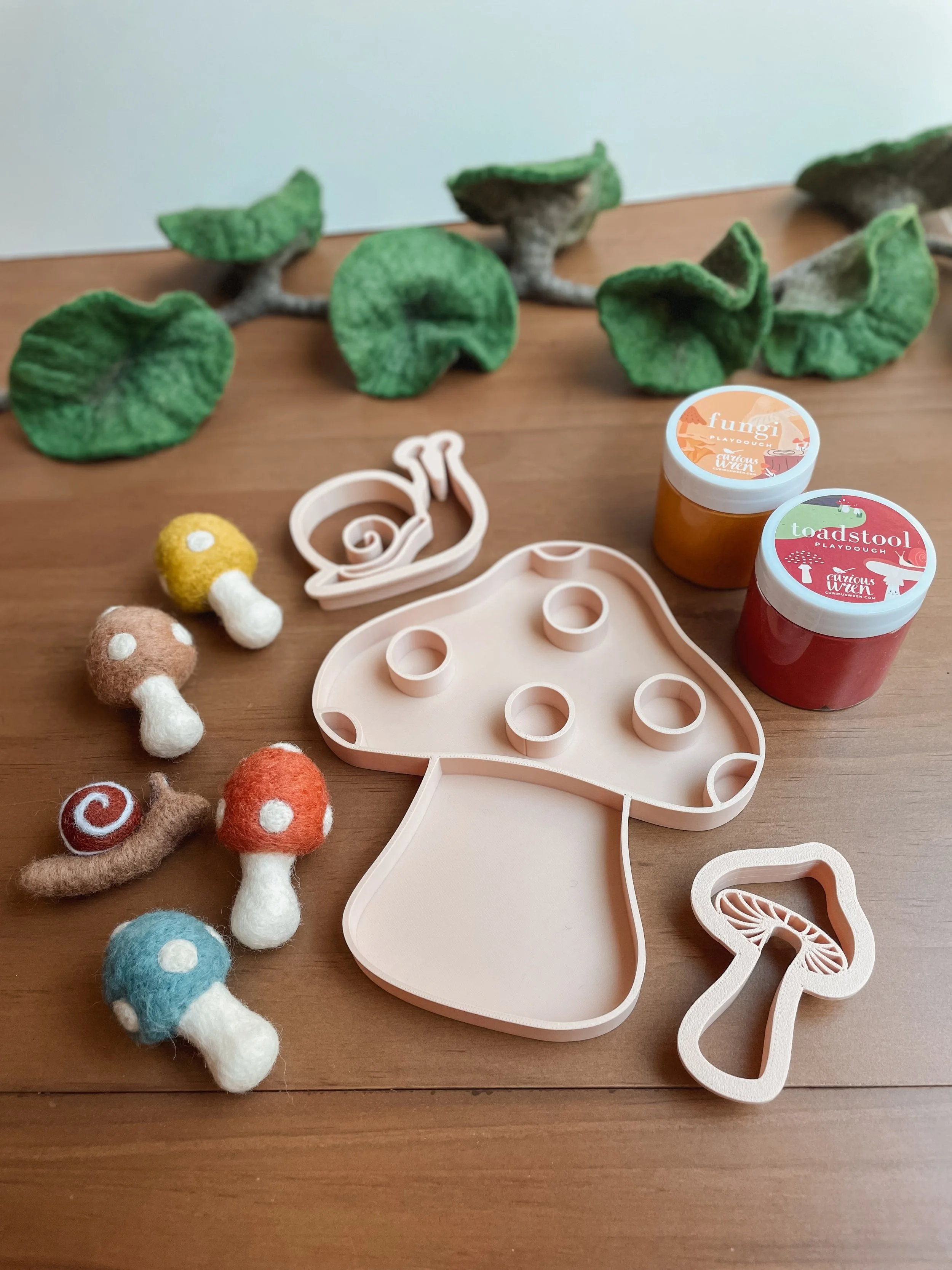 mushroom + snail sensory bundles