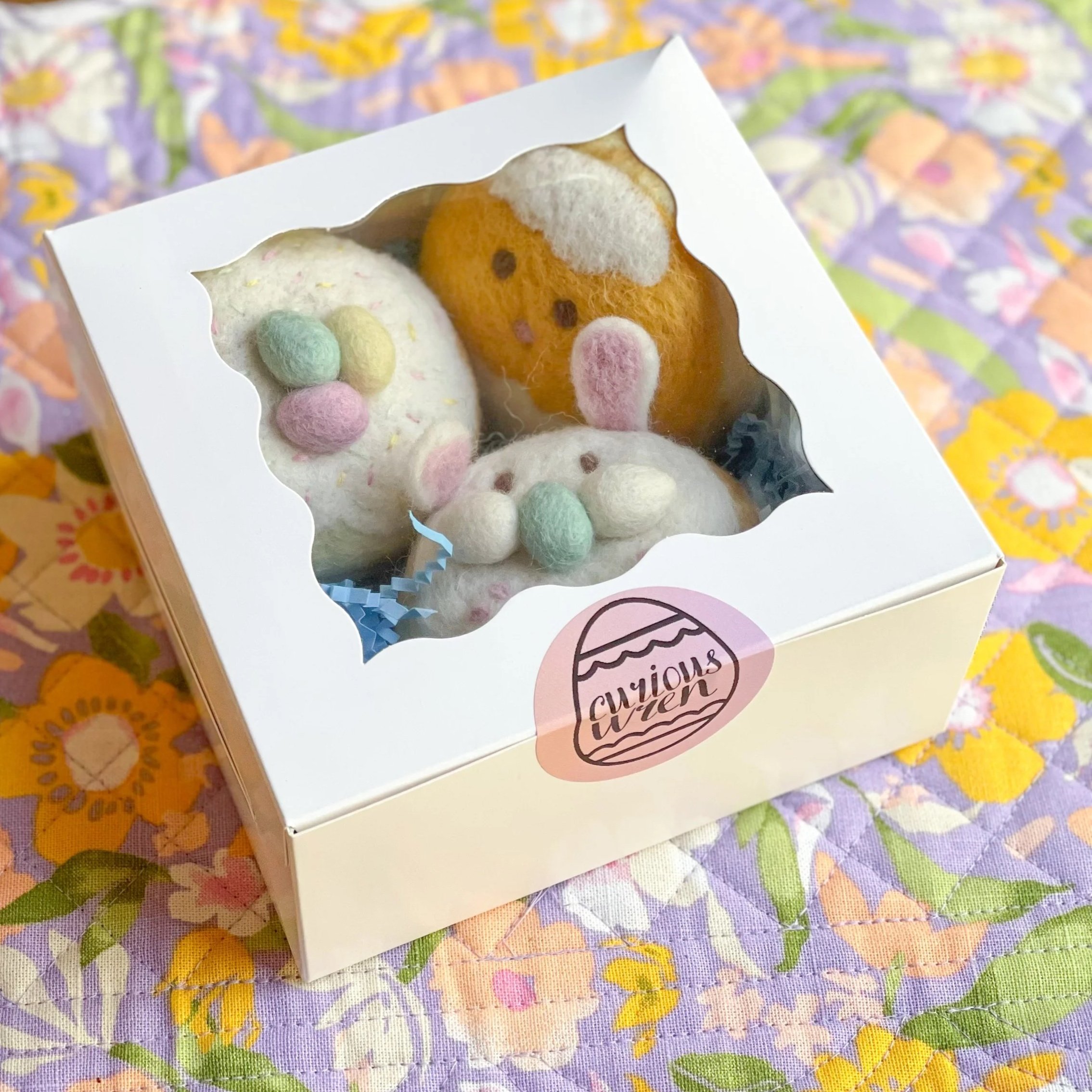 spring donuts set of 3