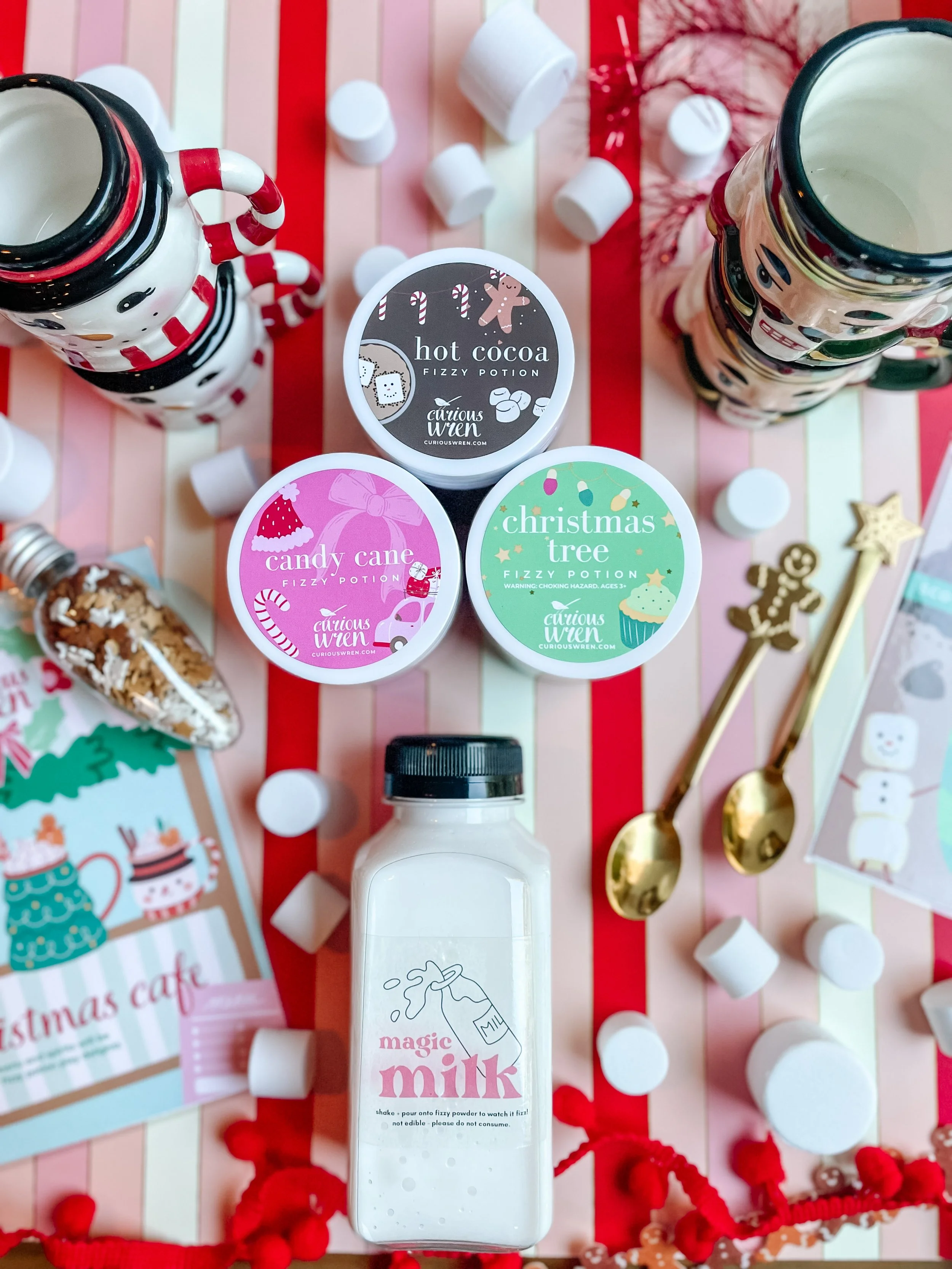 christmas cafe fizzy potion kit