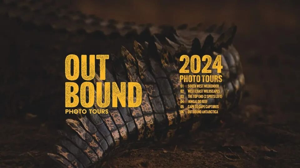 Our 2024 photo tours are now on sale !
Use the code &quot;OUTBOUND10&quot; at checkout to receive your discount. 

Also, keep your eyes peeled in the next week for an exciting new giveaway we're teeing up ! 

Link in bio 🙌