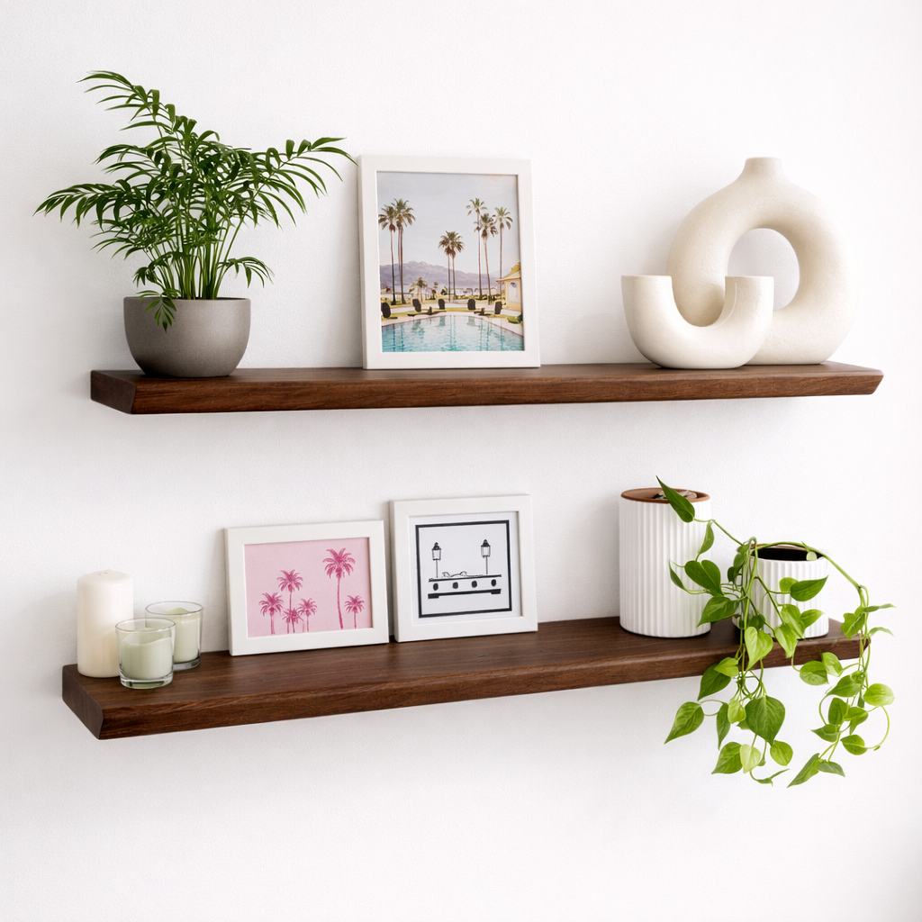 TASMANIAN BLACKWOOD - Floating Shelves