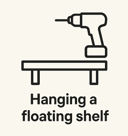 What you need to know before hanging your floating shelf