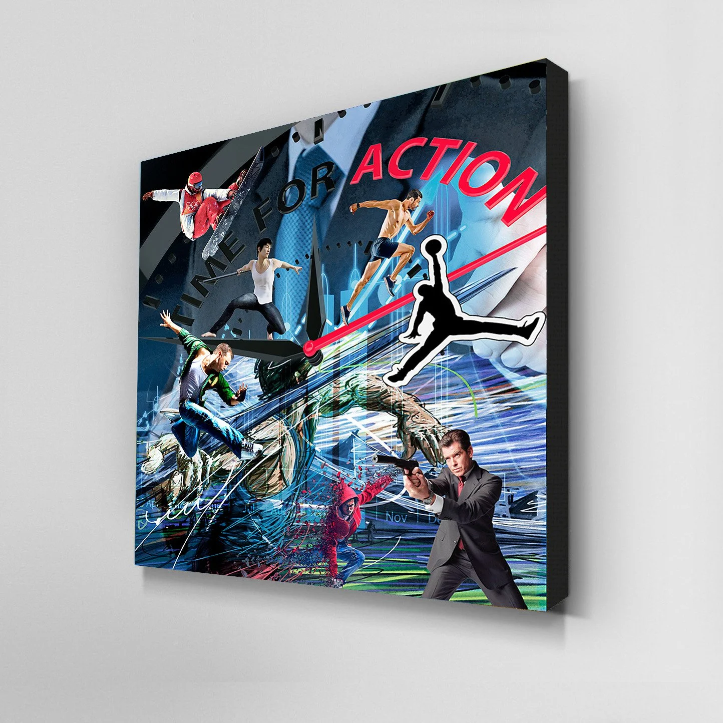 Masculine Action | Awakening the Divine Within | Canvas Print