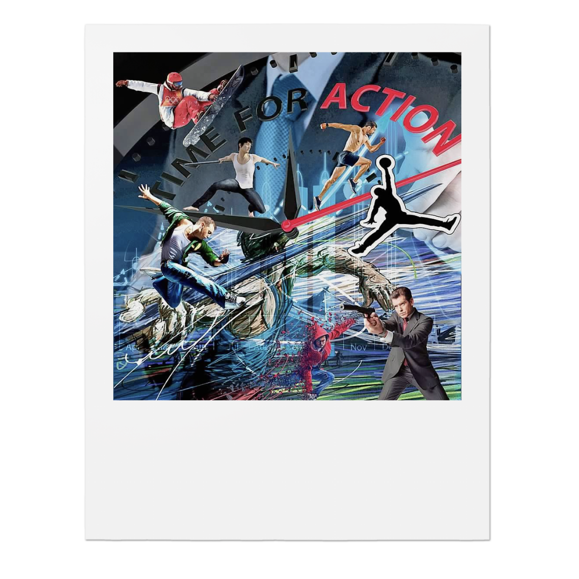 "Action" Open Edition, 22x28" Premium Poster