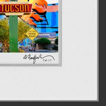 Hand Signed by the Artist, Any Size