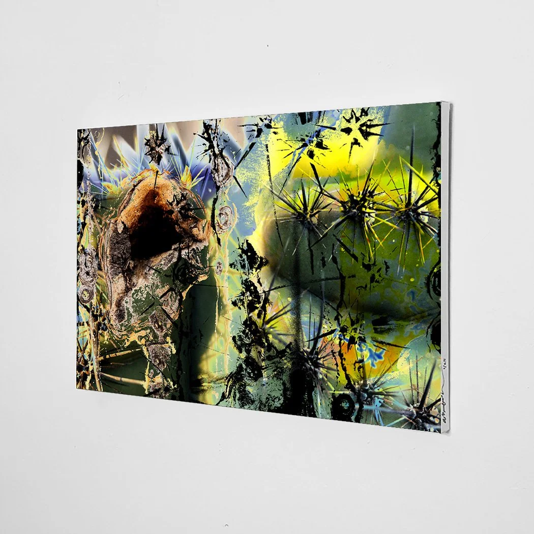 "I Am  the Appreciation of Both the Love and the Fear that I Experience  [Autumn 4]" Limited Edition, Giclee Canvas Print