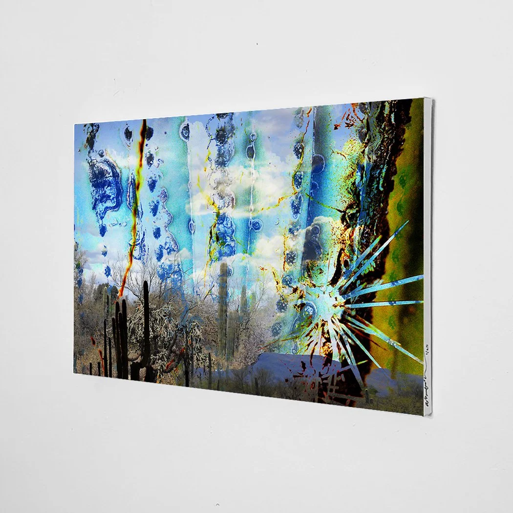 "I Am  Home to an Amazing Species of Life  [Spring 4]" Limited Edition, Giclee Canvas Print