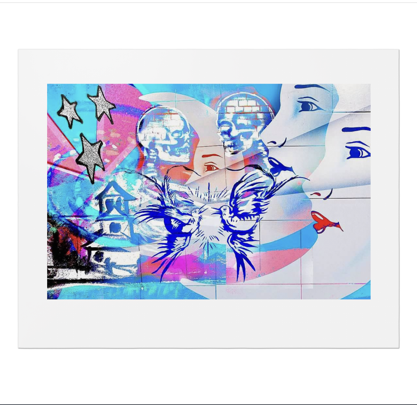 "Triple Super-Moon Light" Open Edition, 22x28" Premium Poster