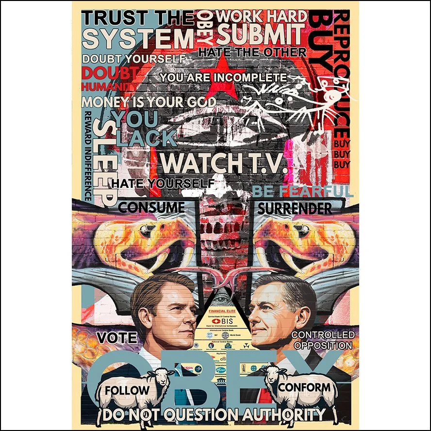 Awakening Art with Bradford | Tucson Public Art Project 9 Artificial External-Control | Digital Collage Art C.jpg