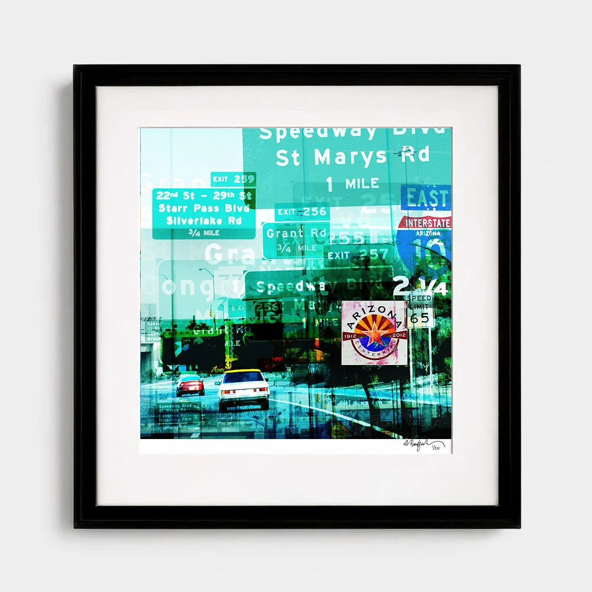 "Tucson Arrival" Limited Edition, Giclee Premium Paper Print