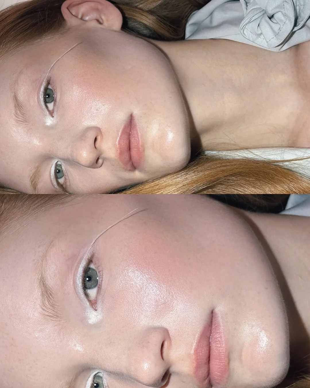 @radicastudio.online SS26 show &agrave; Paris 

Creative direction by @davgrillo @francesco_cabrini_2.0 
Soft graphic feather makeup by me #ranheemakeup 🤍✨✨✨
Hair by @andreaidini_ @homeagency 

Special thanks to my team made it happen less than 2hou