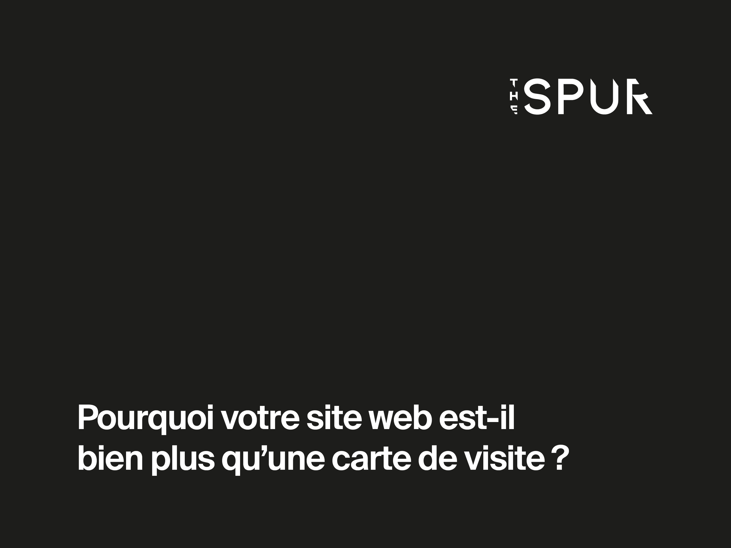 Pourquoi votre site web est-il bien plus qu’une carte de visite ?