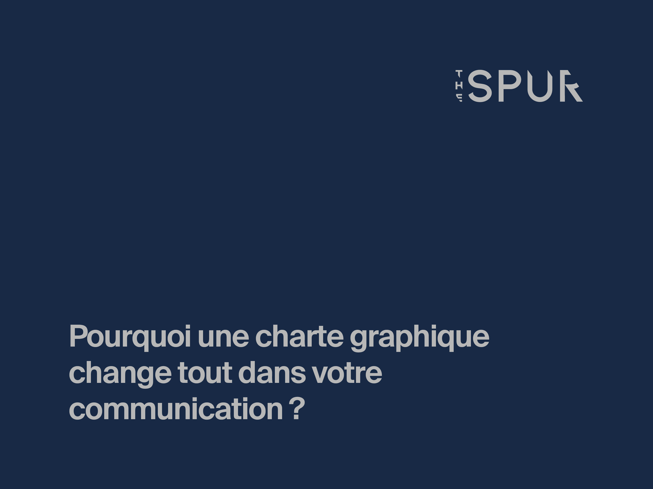 Pourquoi une charte graphique change tout dans votre communication ?