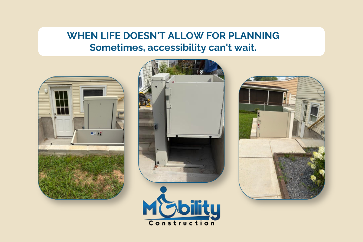 When Life Doesn’t Allow for Planning