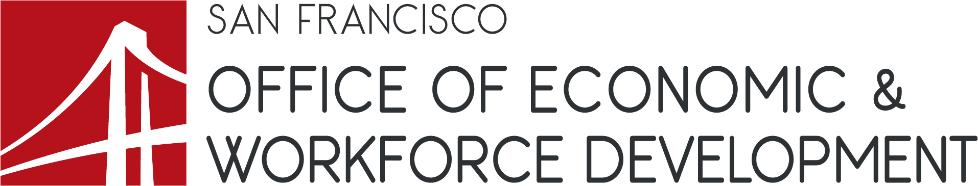 Logo of the San Francisco Office of Economic & Workforce Development.