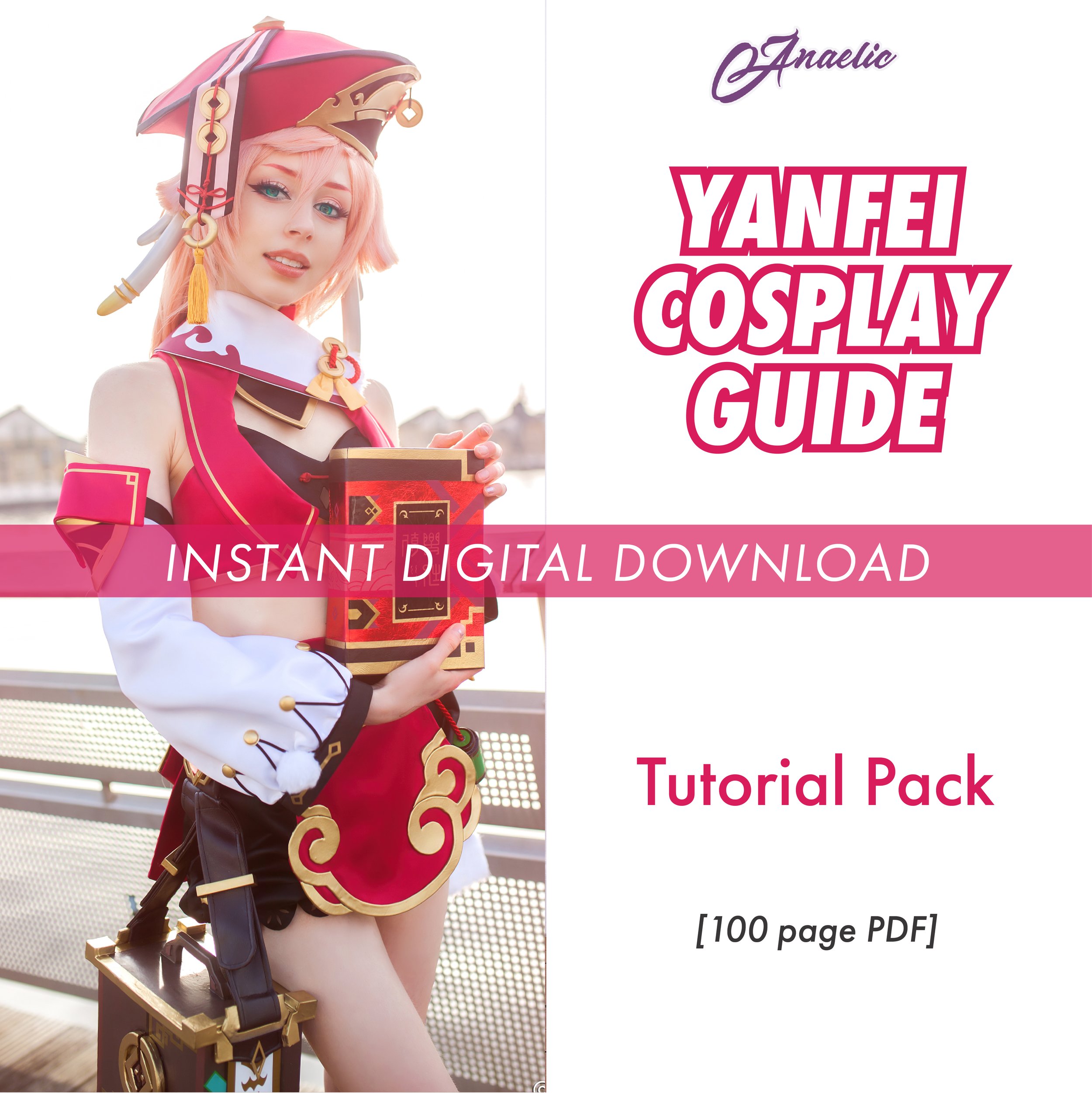 Yanfei Cosplay Guide [Tutorial + Patterns Full Bundle] — Anaelic