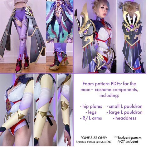 Boss Raiden Shogun Cosplay Guide [Patterns Pack] — Anaelic