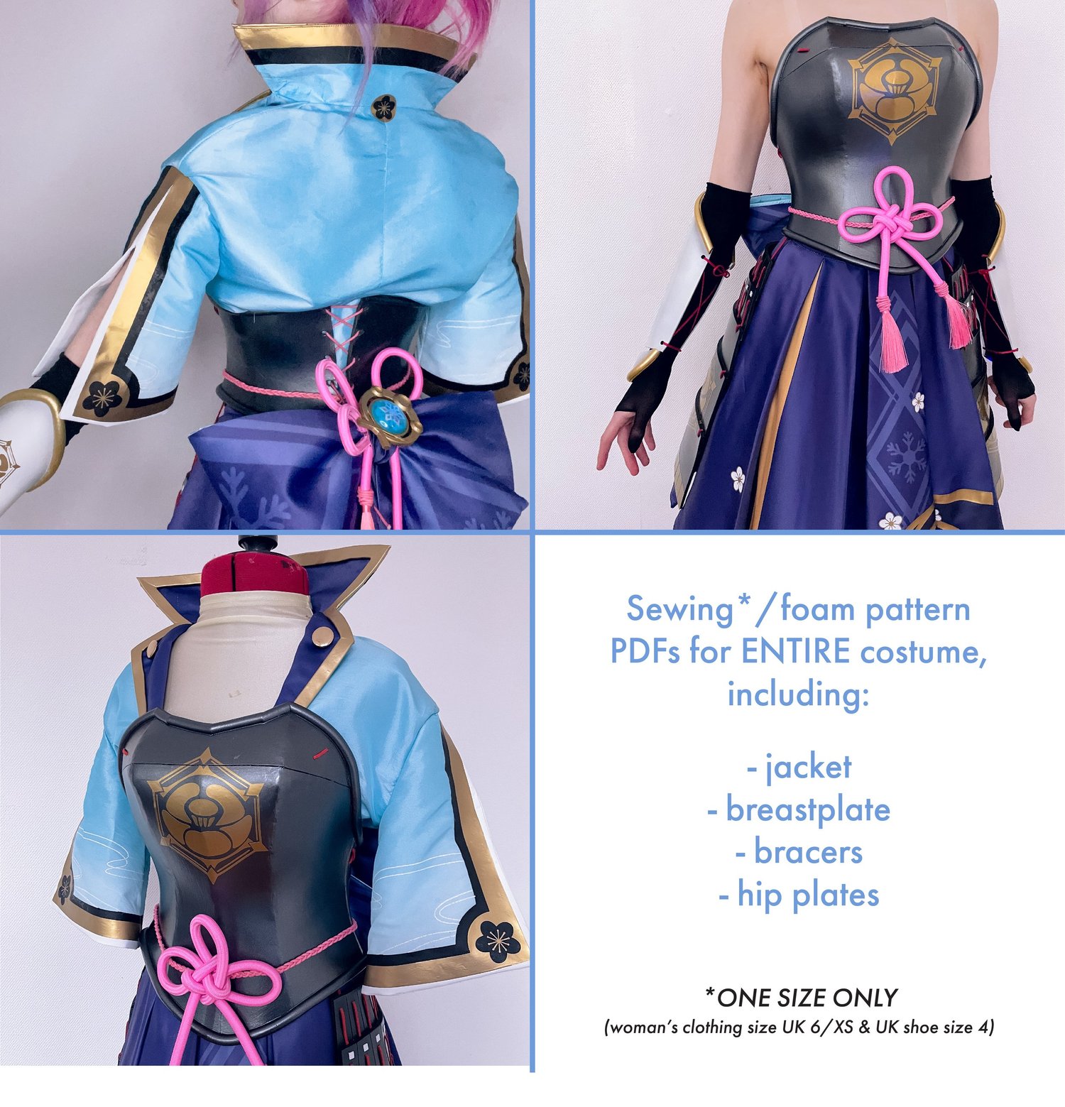 Ayaka Cosplay Guide [Patterns Pack] — Anaelic