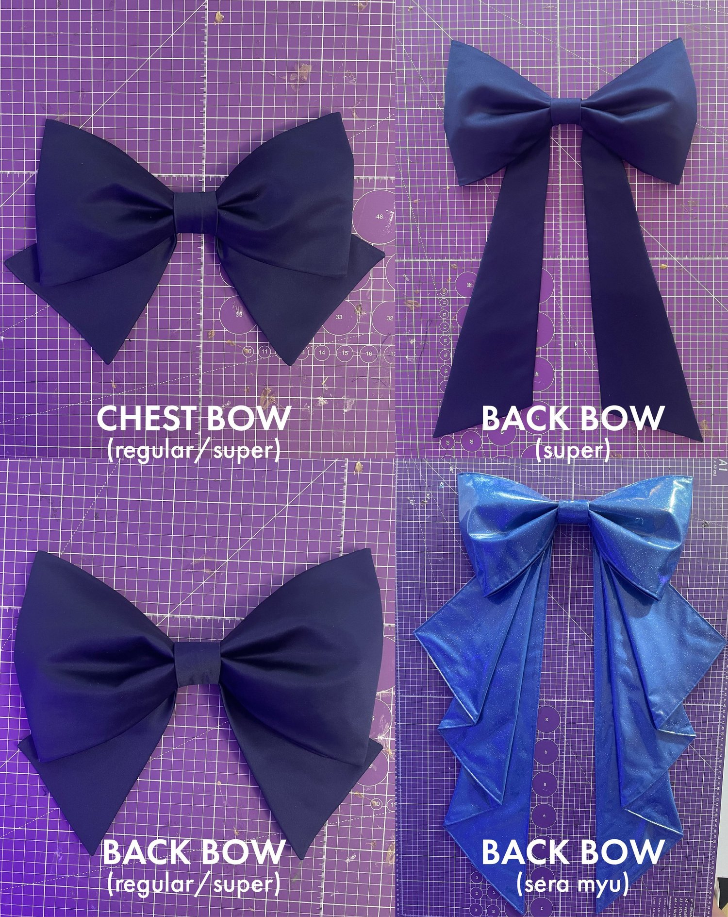Sailor Scout Bows [Sewing Patterns] — Anaelic