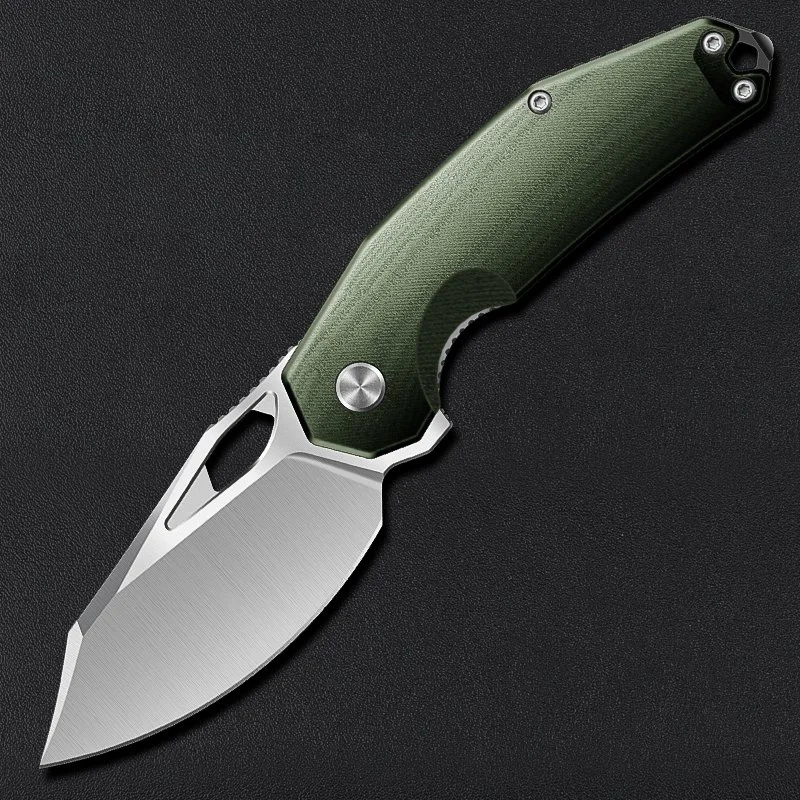 Papi Olive G10 with Satin Blade--Pre‑order: Estimated Shipping in November